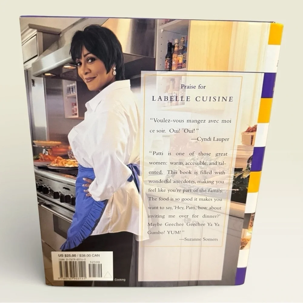 Patti LaBelle’s Signed LaBelle CUISINE 1999 1st Edition Book